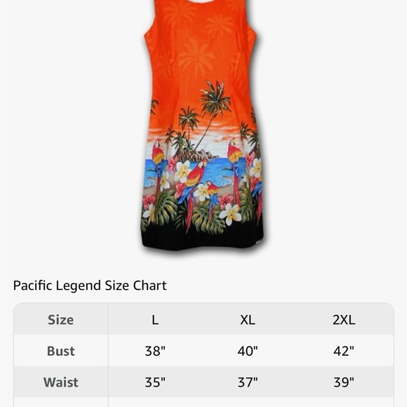 Pacific Legend 
Tropical Midi Sundress - Picture 2 of 2